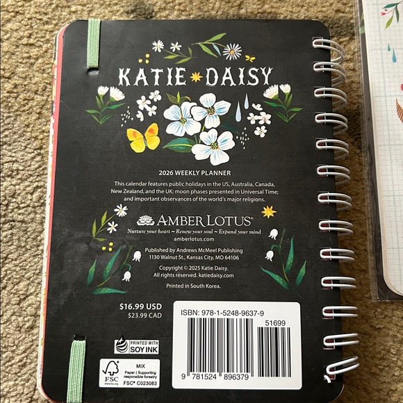 Floral 2026 Planner with Stickers - Picture 2 of 4